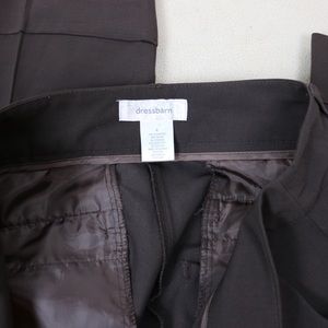 Dressbarn Brown Capris Sz 4